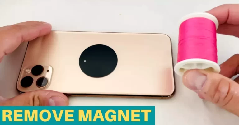 Remove Magnet from Phone
