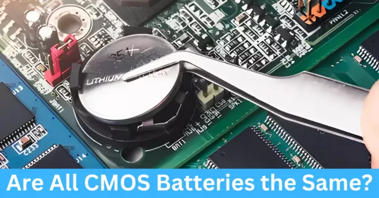 Are All CMOS Batteries the Same