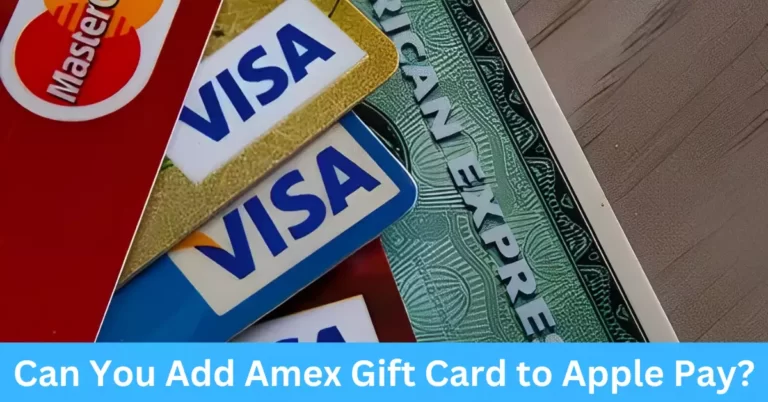 Can You Add Amex Gift Card to Apple Pay