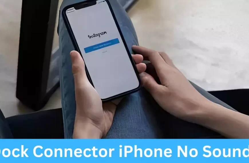 Dock Connector iPhone No Sound