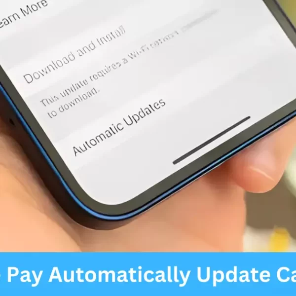 Does Apple Pay Automatically Update Card Details