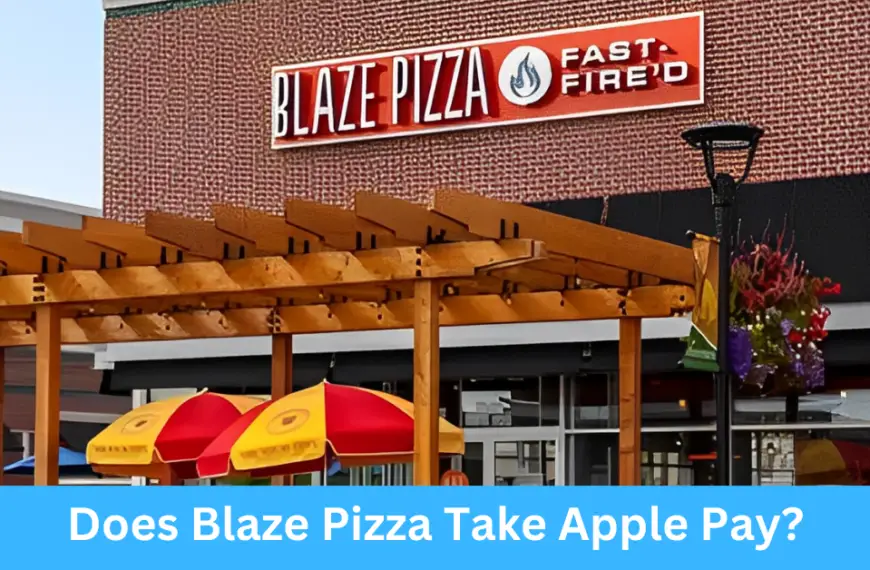 Does Blaze Pizza Take Apple Pay