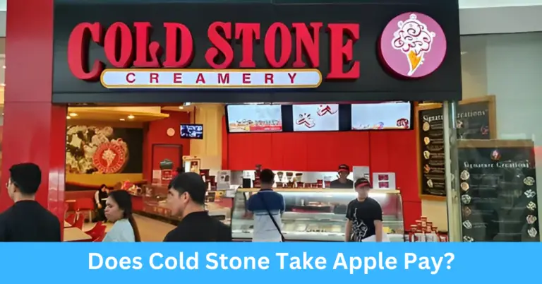 Does Cold Stone Take Apple Pay