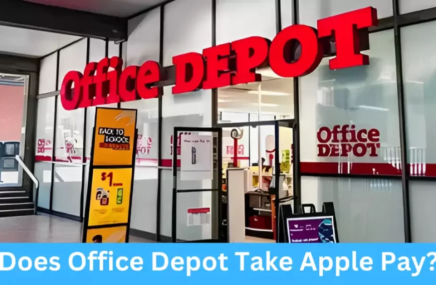 Does Office Depot Take Apple Pay