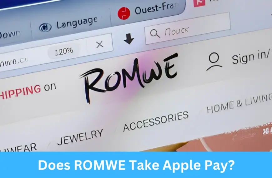 Does ROMWE Take Apple Pay