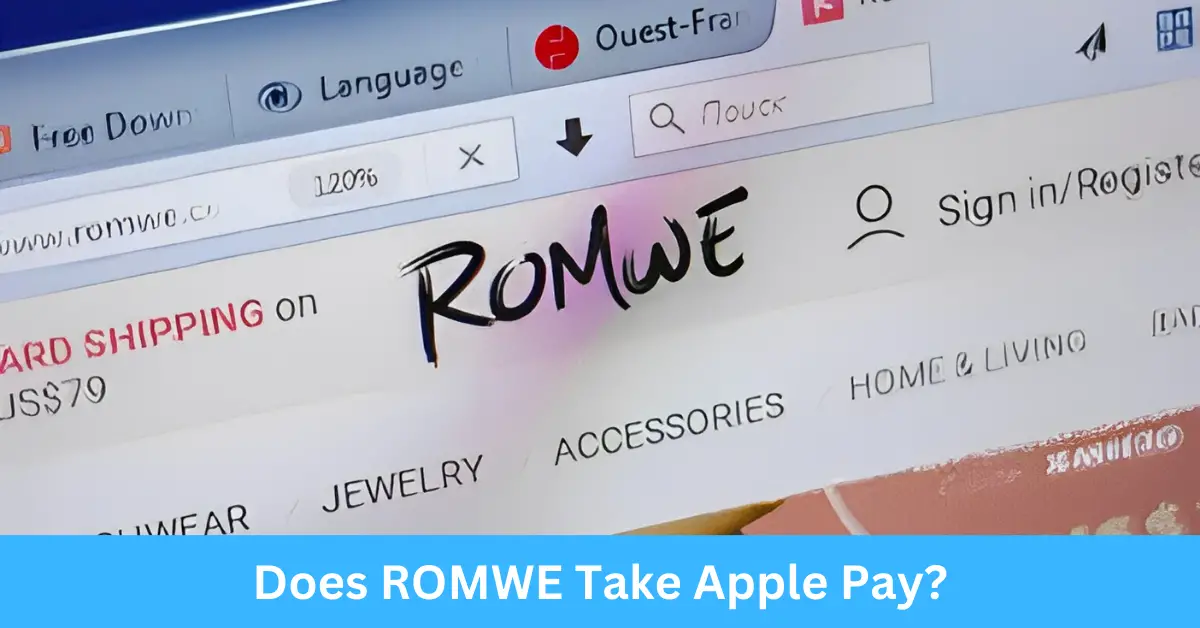 Does ROMWE Take Apple Pay