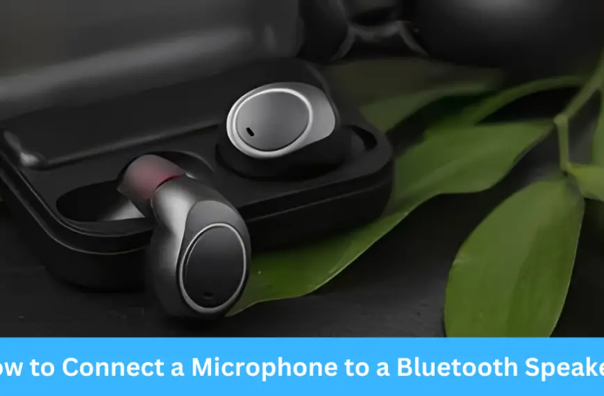 How to Connect a Microphone to a Bluetooth Speaker