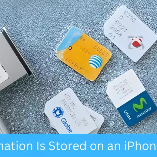 What Information Is Stored on an iPhone SIM Card?