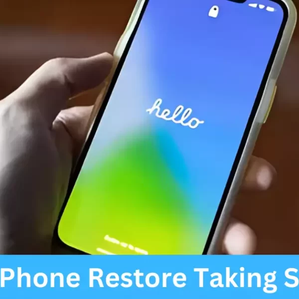 Why Is iPhone Restore Taking So Long?